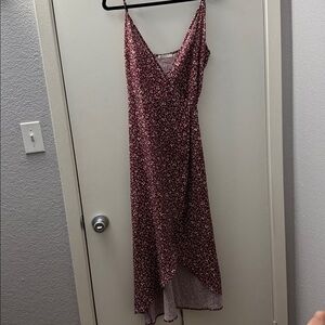 Floral V-Neck Maxi Dress